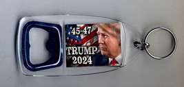 Trump 2024 45-47 Bottle Opener Keyring - $9.50