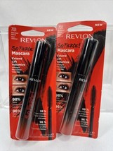 (2) Revlon So Fierce! Mascara 701 Blackest Black Extend Lift Volumize # - £6.24 GBP