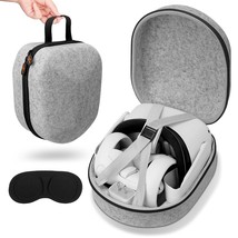 Carrying Case Compatible With Meta/Oculus Quest 2 And Accessories, Hard ... - £27.17 GBP