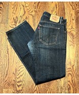 Levi&#39;s 514 Slim Straight Jeans 32 x 32 Dark Wash 100% Cotton - $28.04