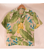 Tommy Bahama Womens Silk Camp Shirt Blouse Floral S - $48.89 CAD