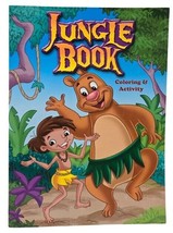 Jungle Book 10.5in x 7.5in Coloring and Activity Book - New - $92.08 MXN