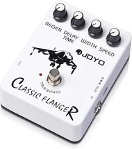 Joyo Flanger Effect Pedal Achieve Metallic Flanger Sounds &amp; Rapid, Jf-07 - £33.80 GBP