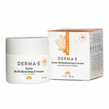 DERMA E Acne Rebalancing Cream, Prevents Blemishes, 2 oz - £15.64 GBP