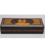 19TH Century Jewelry Box Sorrentino Napoli Italy C. 1830-1850 Mosaic mar... - $589.40 CAD