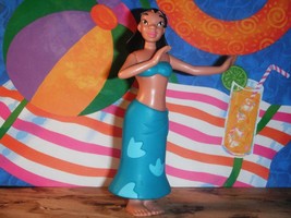 Bobble Nani Pelekai Lilo Sis Figurine McDonalds Happy Meal Dollhouse 2001 Disney - £3.13 GBP