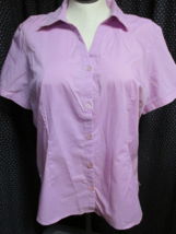 &quot;LILAC, V-NECK, COLLARED BLOUSE&quot;&quot; - NWT - XL - SPRING &amp; SUMMER - $8.89