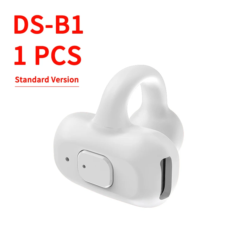 Ear-Clip Wireless Earphone HIFI Heavy Bass Surround Stereo Sound TWS Bluetooth 5