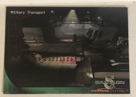 Babylon 5 Trading Card #37 Military Transport - £1.51 GBP