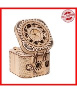 Challenging 3D Wooden Puzzle Treasure Box - Creative Assembly for Adults... - $972.66 MXN