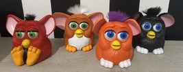 Lot of 4 McDonald’s Furby 1998 Vintage Tiger Figurines GREAT CONDITION - $94.24 MXN