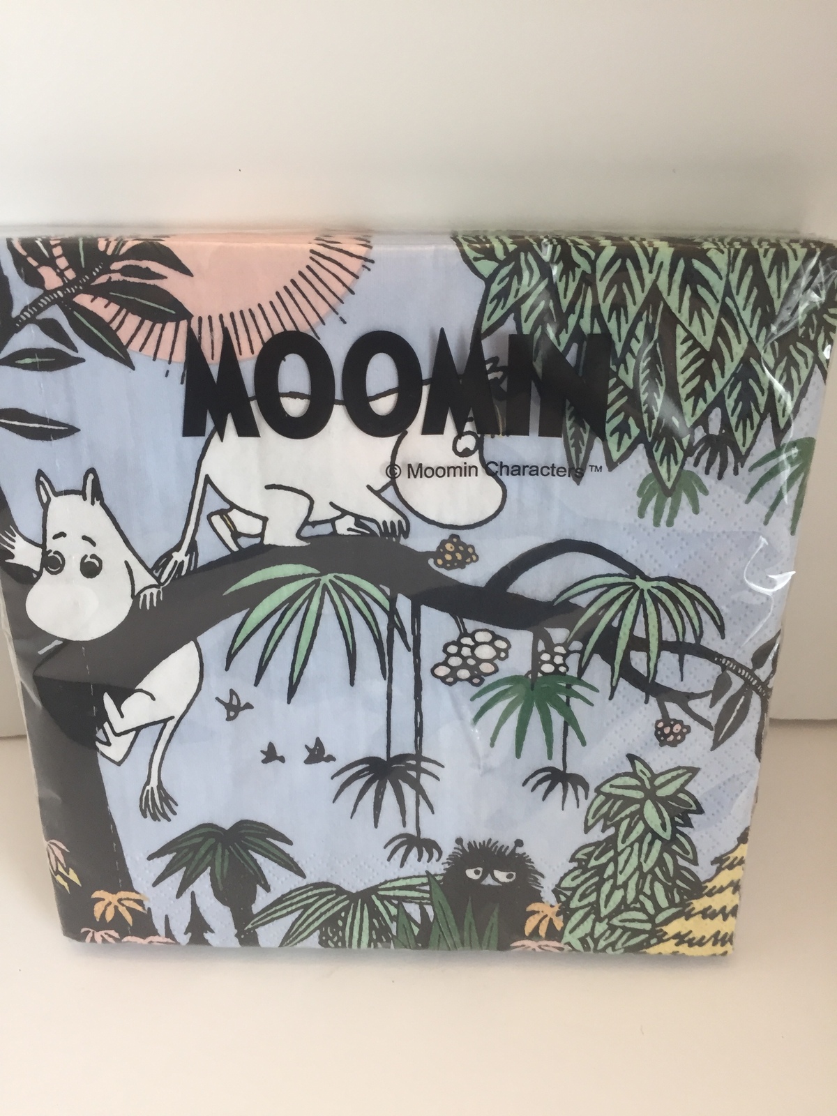 Moomin Paper Napkins Jungle 20 pcs 13" X 13" - $9.90
