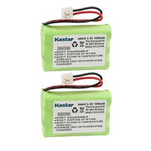 Kastar 2-Pack AAA 3.6V EH 1000mAh Ni-MH Battery for Motorola MD-4260/7101/7151/7 - £11.52 GBP