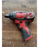 Milwaukee 2401-20 M12 12V Cordless 1/4’ Hex Screwdriver- Tool Only Free ... - $52.60 CAD
