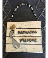 Mermaids Welcome wooden sign - $39.99