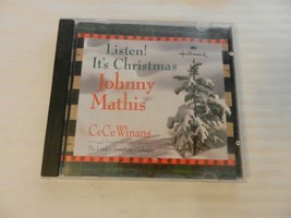 Listen! It&#39;s Christmas by Johnny Mathis &amp; CeCe Winans (Hallmark CD, 1999) - £7.82 GBP