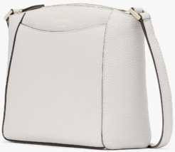Kate Spade Monica Crossbody Quill Grey Leather Bag Purse WKR00258 NWT $279 FS - £73.94 GBP