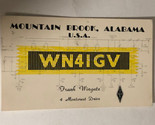 Vintage CB Ham radio Card WN41GV Mountain Brook Alabama - $4.94