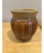 Yankee Candle Brown Pottery Glazed Scenterpiece Wax Warmer - $455.28 MXN