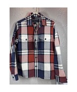 Filson Deer Island Jac Shirt 20105728 Jacket Rust Navy Cream Mens Size X... - $2,797.94 MXN