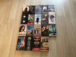 Lot of 19 VHS Films Gladiator, The Client, Remember The Titans - £18.52 GBP