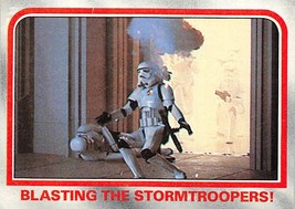 1980 Topps Star Wars ESB #111 Blasting The Stormtroopers! Cloud City - £0.70 GBP