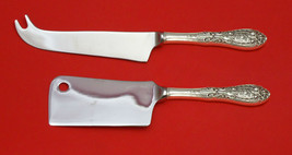 Southern Grandeur by Easterling Sterling Silver Cheese Serving Set 2P HHWS Custm - £74.93 GBP