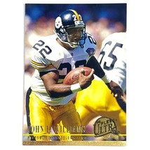 John L Williams 1994 Fleer Ultra NFL Card #485 Pittsburgh Steelers Football - £0.97 GBP