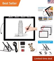 Versatile A3 Tracing Light Pad with Adjustable Brightness - Perfect for ... - $60.00