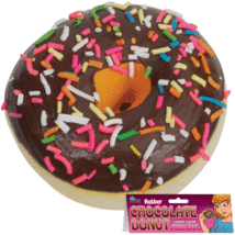 Fake Chocolate Donut - Deluxe Rubber Chocolate Donut - Looks Good Enough... - £3.38 GBP