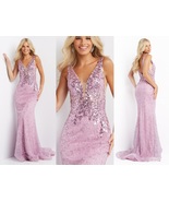 JVN08418 by JOVANI. Authentic dress. NWT. SEE VIDEO. Fastest FREE shipping - £371.37 GBP