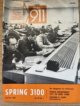 SPRING 3100 NYPD MAGAZINE JULY - AUG  1968 - $134.09 MXN
