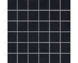 Ceramic Mosaic Tile 2x2 Square Grid Pattern Glossy Kitchen Backsplash Black - $10.15