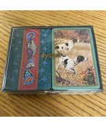 Lydall Playing Cards 2 Decks Dogs and Paisley Pattern - £6.99 GBP