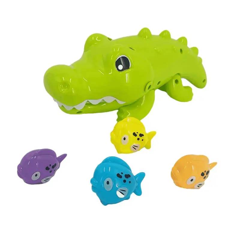 Crocodile Water Toy Bath Crocodile Swimming Bathtub Toys Reusable Toddler - £12.16 GBP+