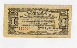 Swift's United Profit Sharing Coupon 1930's  - $9.90