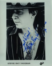 Stevie Ray Vaughn Signed Photo - Double Trouble w/COA - £1,496.55 GBP
