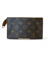 LOUIS VUITTON Monogram Poche Toilette 11 Clutch Bag Pouch Brown PVC LV Auth - $116.09