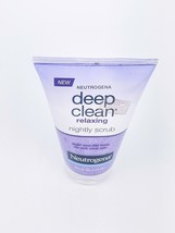 Neutrogena Deep Clean Relaxing Night Scrub Soft Clear Skin Lot of 2 - £37.87 GBP