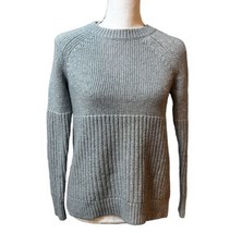 Banana Republic Sweater Italian Yarn Wool Blend Crew Neck Light Blue Wom... - £19.66 GBP