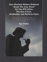 How Sherlock Holmes Deduced Clues BTK Killer Son of Sam Unabomber / Pape... - £10.23 GBP