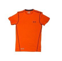 Men&#39;s Under Armour Heat Gear Size Small Fitted Athletic Shirt And Neon O... - $212.30 MXN