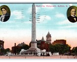 McKinley Monument Buffalo New York NY 1915 DB Postcard U3 - £2.32 GBP