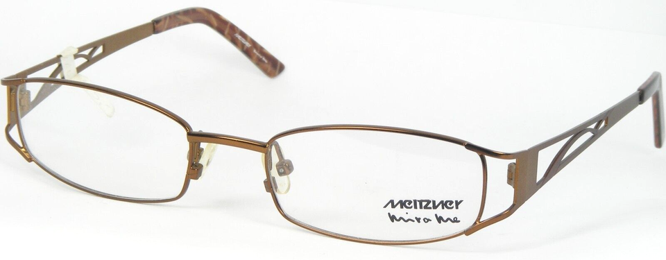 Vintage MEITZNER 0102 5691 BRONZE EYEGLASSES GLASSES FRAME 46-18-135mm G... - $62.41