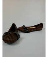 Naughty Monkey Horsehair Loafer Flats Sz 9.5 Wide Faux Mink - £34.82 GBP