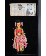 Vintage 1950&#39;s Dolls of All Lands Polynesian Doll in Original Box Hula G... - $24.99