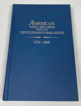 American Vital Records from the Gentleman&#39;s Magazine 1731 - 1868 Hardcover - £14.66 GBP