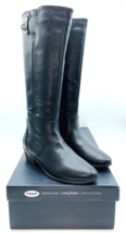 Dr. Scholl&#39;s Brilliance WIDE Calf Tall Riding Boots- Black, US 7.5M - £31.54 GBP