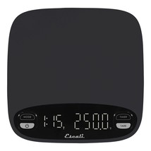 Escali Versi Coffee Scale With Timer, Weigh Up To 6.6 Lbs /, Black, Standard - £40.75 GBP
