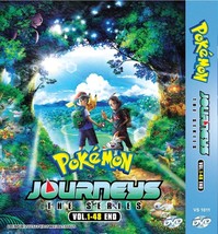 Anime DVD Pokemon Journeys: The Series Vol 1-48 End Pokémon Complete Box Set - £22.76 GBP